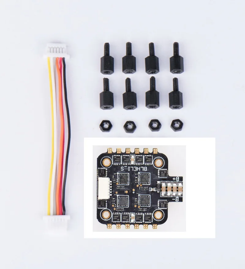 4 в 1 15A ESC 2 S-4 S BLHeli_S прошивка DShot600 20*20 мм расстояние отверстия электронный