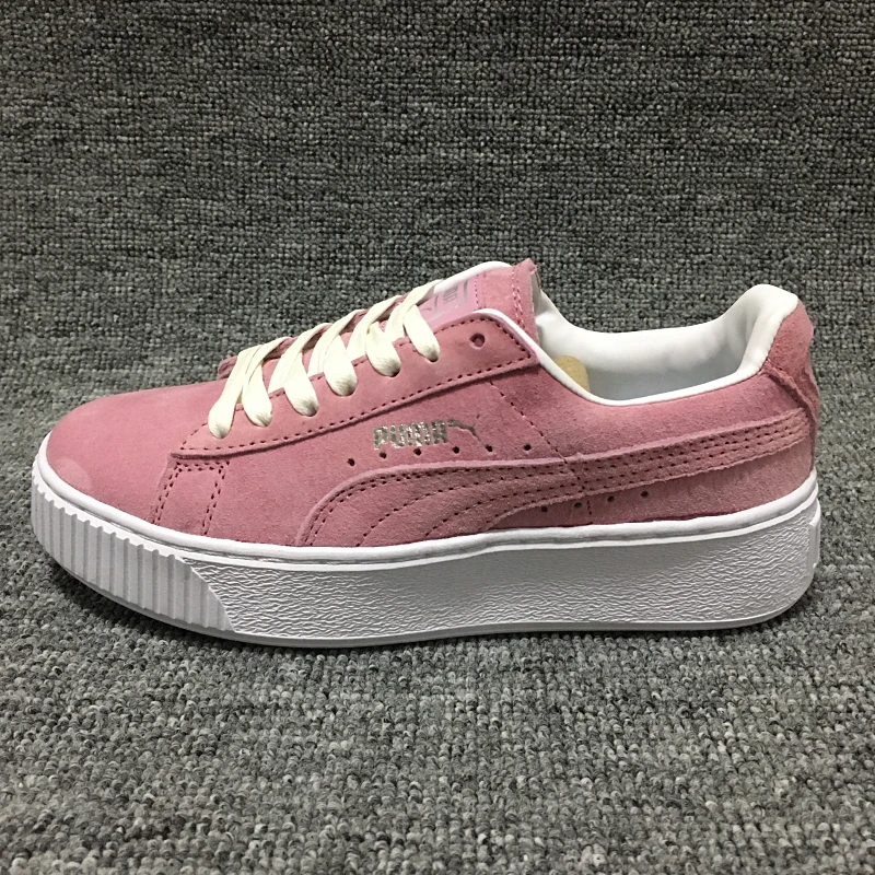 2018 Оригинал PUMA FENTY замши с тиснением Creeper Для женщин первого поколения Rihanna