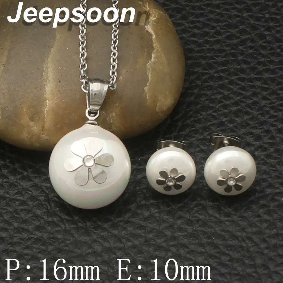 День матери нержавеющая сталь Jewelry золото цвет рисунок кулон + серьги наборы для