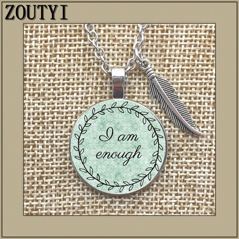 2018/вдохновляющий амулет кулон ожерелье подарок для нее выживание в Раке воин