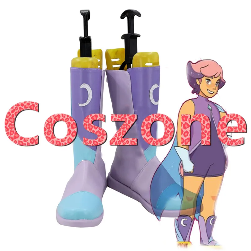 Ботинки She-Ra: Принцесса мощности Мерцающая обувь для косплея аксессуары костюма