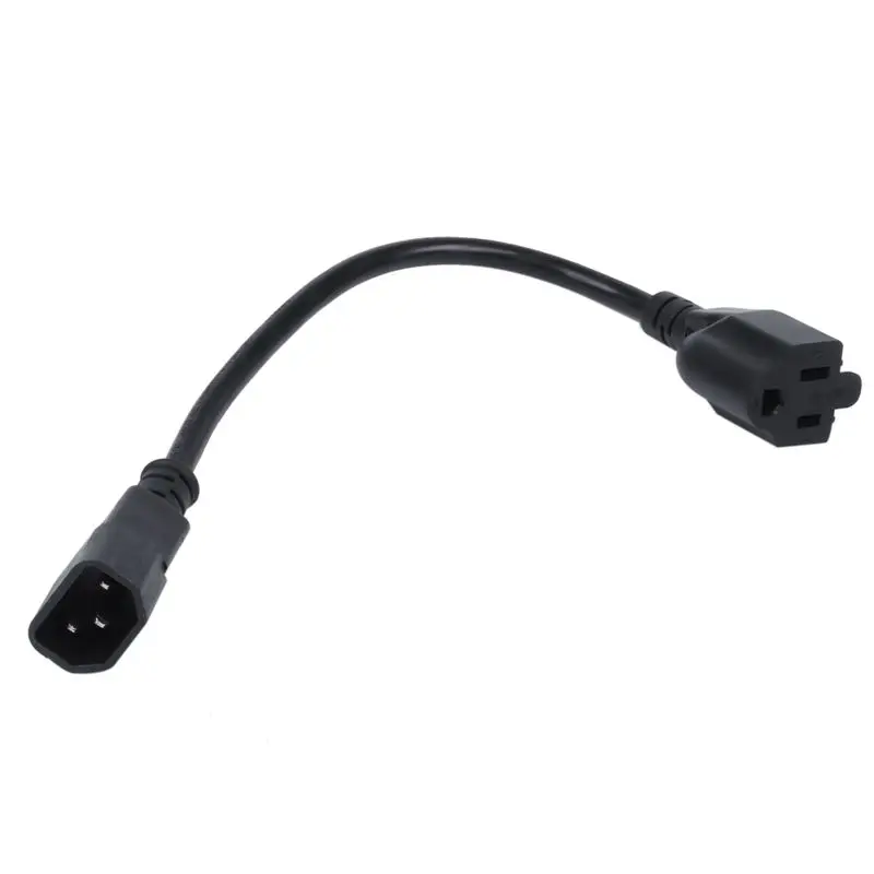 PAC100 компьютерный шнур питания IEC 320 EN 60320 C14 до NEMA 5-15R-1 фута