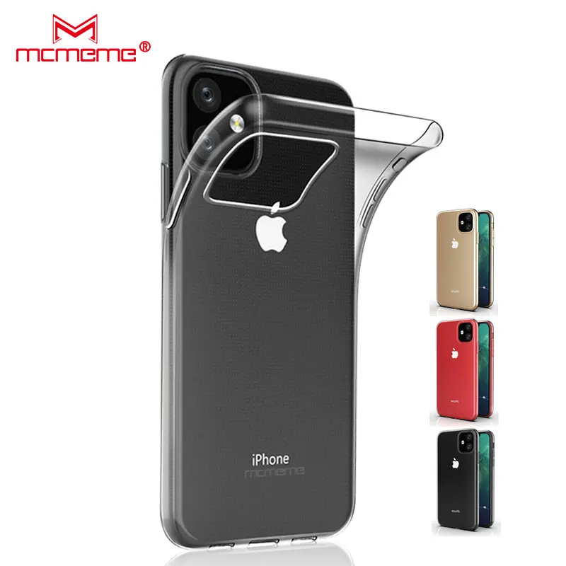 Для iPhone 11 pro max чехол Ультратонкий прозрачный термопластичный полиуретан