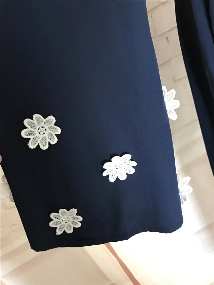 Мусульманское кружевное Макси-платье Abaya кардиган открытое кимоно длинное