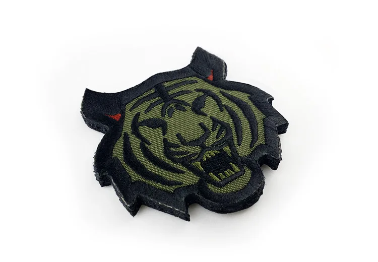 Патчи с вышитой головой тигра патчи для США боевой дух армии военные бейджи на