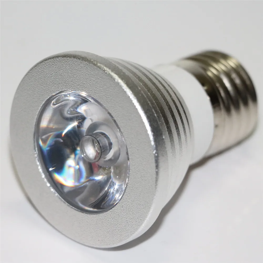1X AC85V-265V E27 затемняемый светодиодный RGB Лампочка Свеча лампа 3 Вт светодиодный RGB Точечный светильник волшебный праздничный светильник ing+ ИК пульт дистанционного управления 16 цветов