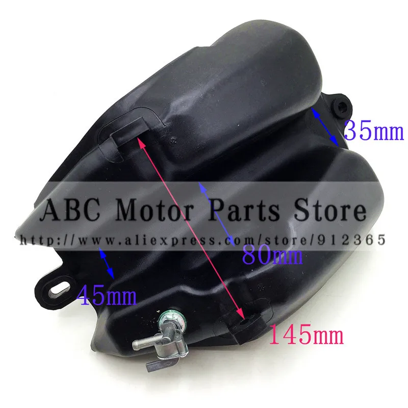 Пластиковый топливный бак KLX110 для грязевого питбайка Kayo Apollo ESB|plastic fuel tank|fuel plastic
