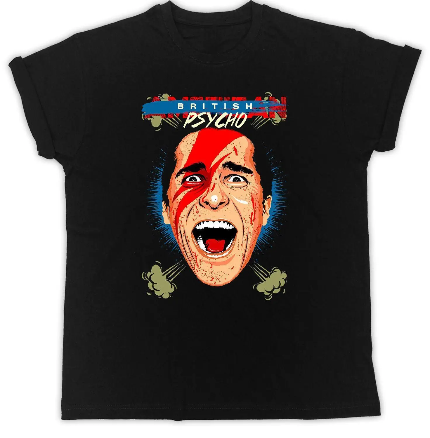 Британский revulse футболка Ziggy Боуи принц Новинка Юмор Unisexe tshirt afficher le титр