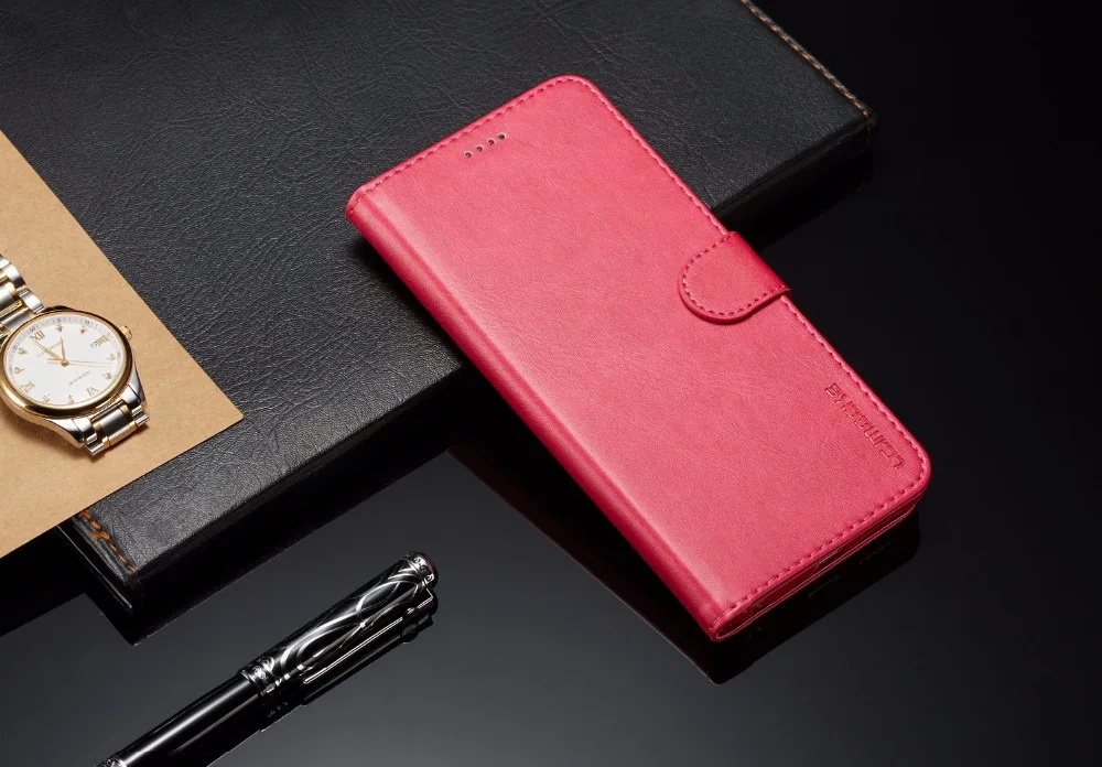 Откидной Чехол для Xiaomi mi A1 A2 Red mi Note 4 4A 4X5 5A 6 6A Pro Plus Prime Y1 с ретро роскошным полиуретановым бумажником, чехол для телефона