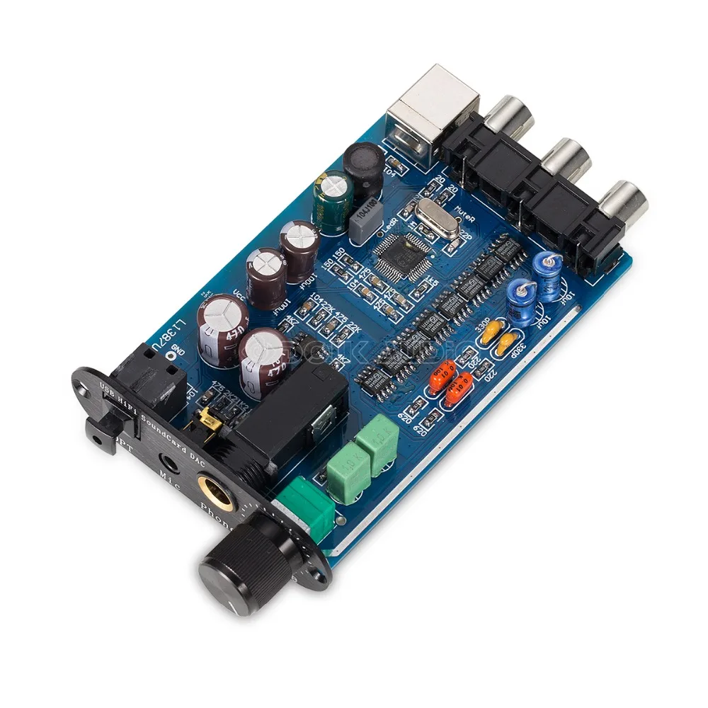 Nobsound мини HiFi звуковая карта DAC TDA1387 USB 8X аудио декодирование усилитель для наушников DTS/AC3 коаксиальный Оптический цифровой выход