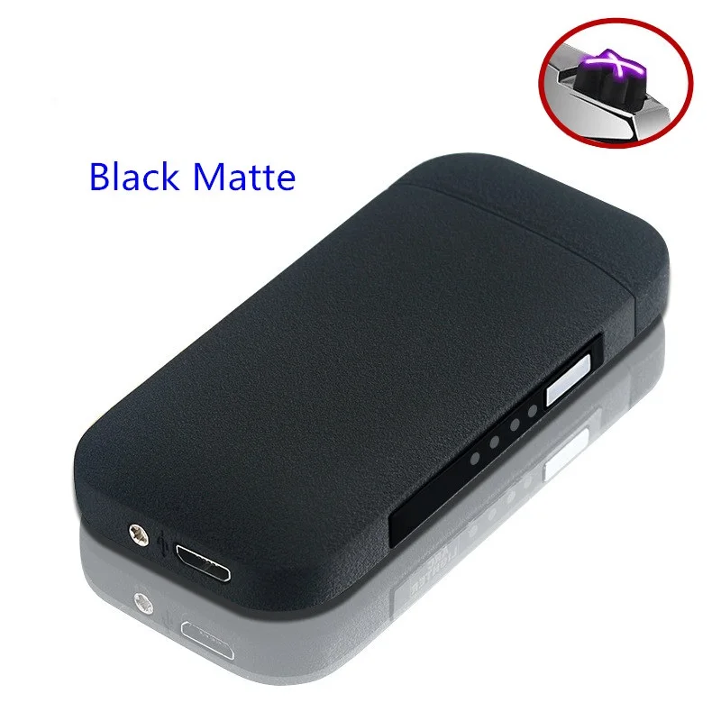 Светодиодный дисплей Сенсорная электрическая зажигалка Highend giftbox упаковка USB