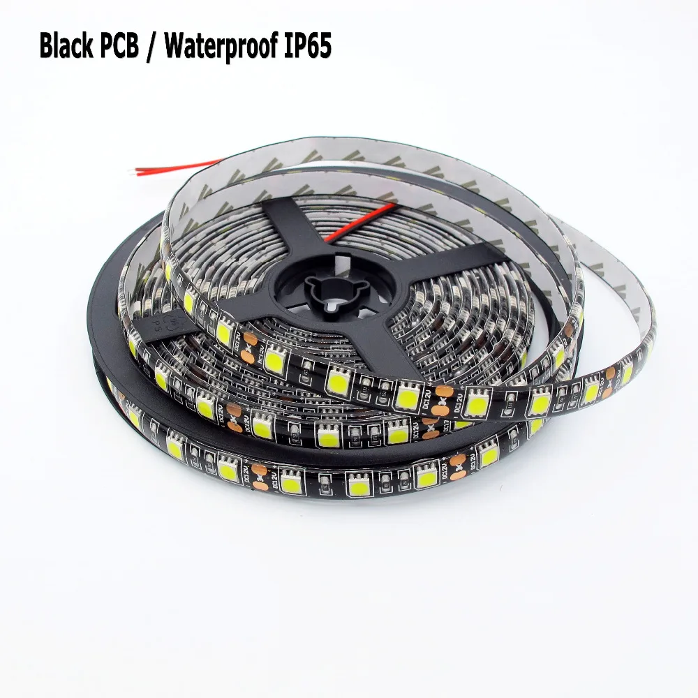 Гибкая светодиодная лента SMD5050 высокой яркости 5 м/лот холодный белый RGB желтый