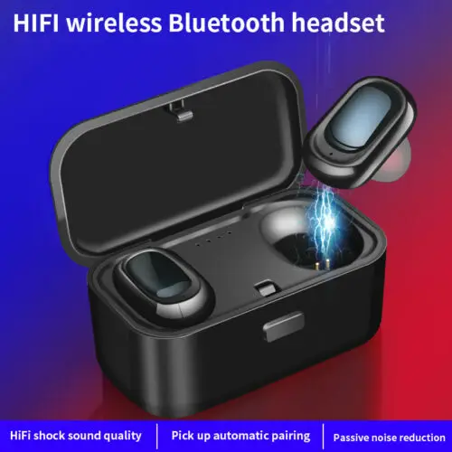 Мини Bluetooth 5 0 наушники гарнитура TWS беспроводные зеркально-симметричные