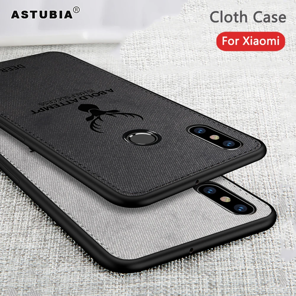 Case For Xiaomi Mi 8 Lite Cloth Deer Funda Pocophone F1 Xiomi Redmi 5 Plus 5A A1 6A 6 Pro Poco | Мобильные телефоны и