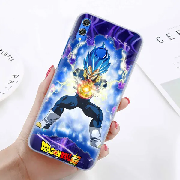 Goku Dragon Ball Z Супер сайян чехол для телефона для huawei Honor 8X 8A Pro 8C 8 S 9 10 Lite 20i Honor Play Y7 Y9 чехол Coque - Цвет: 13