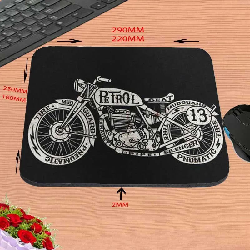 250mmx290mmx2mm Художественная камера заказной силиконовый Противоскользящий игровой коврик для мыши Коврик для компьютерной мыши коврик для оптических мышей мышь с трекболом в подарок - Цвет: 250mmx290mmx2mm
