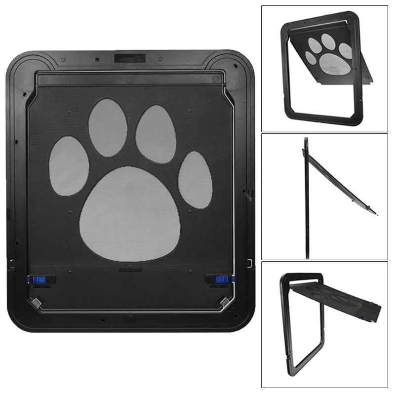 37 x 42CM Pet Screen Door Window with Magnetic Automatic Lock for Dog Cat | Дом и сад
