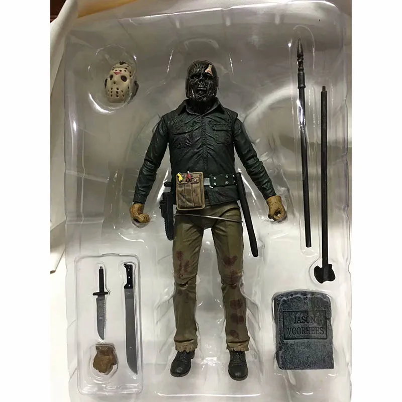 Фигурка NECA пятница 13 го Джейсона часть 6 жизнь Ви вурхеса фигурка героя