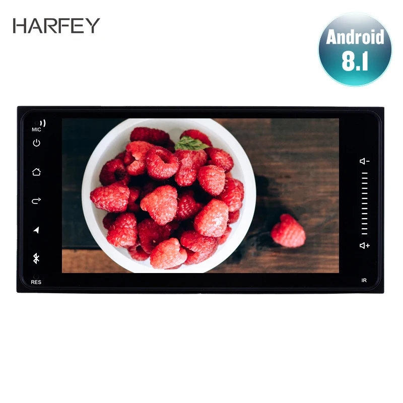 Универсальный автомобильный радиоприемник Harfey 2DIN Android 9 1 для TOYOTA COROLLA Camry Φ PRADO 7