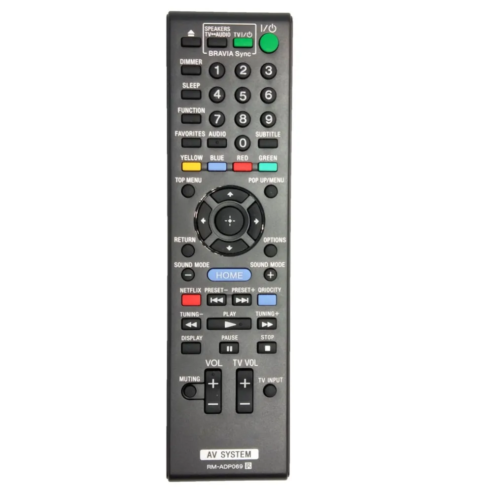 RM ADP069 Пульт дистанционного Управления для SONY BD DVD HBD E580 BDV N790W HB DE3100|remote control for sony|dvd