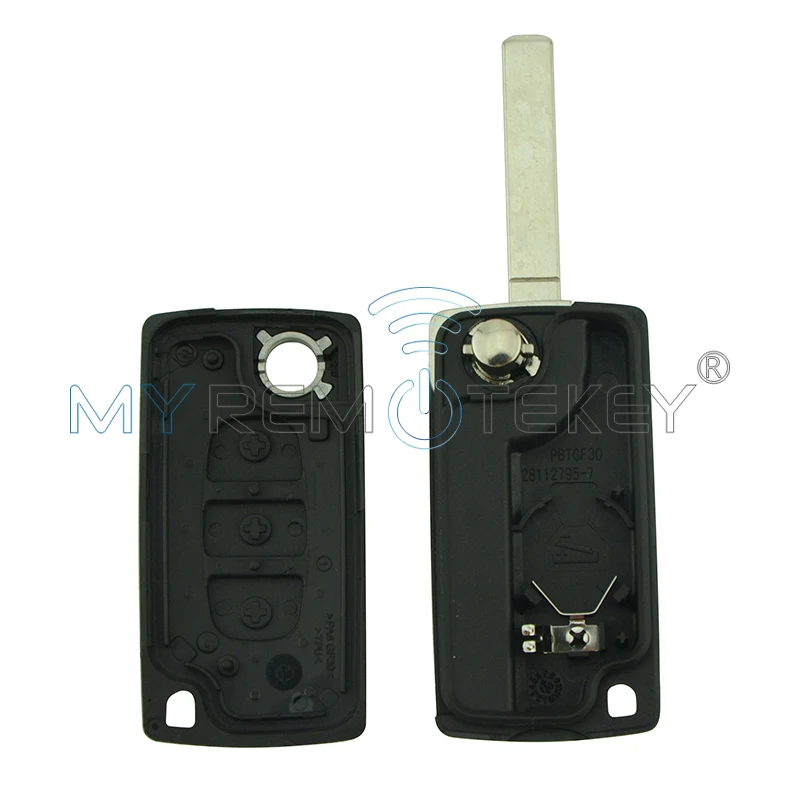 CE0536 флип чехол для автомобильного ключа с дистанционным управлением 3 кнопками