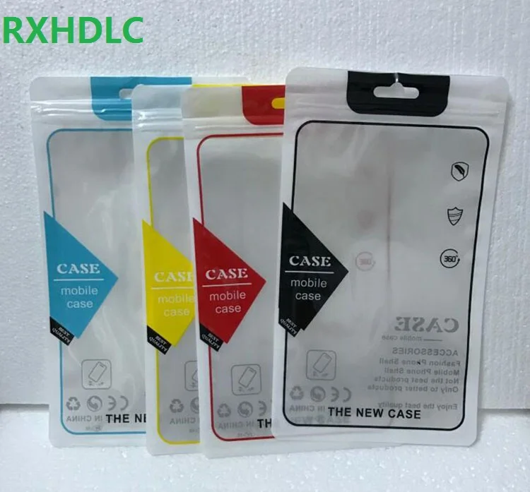 

12*21cm Plastic Zipper Clear Transparent Retail Packaging Bag Cell Phone Case For iphone 6s 4.7/5.5 Samsung S5 S6 Note 4 Case