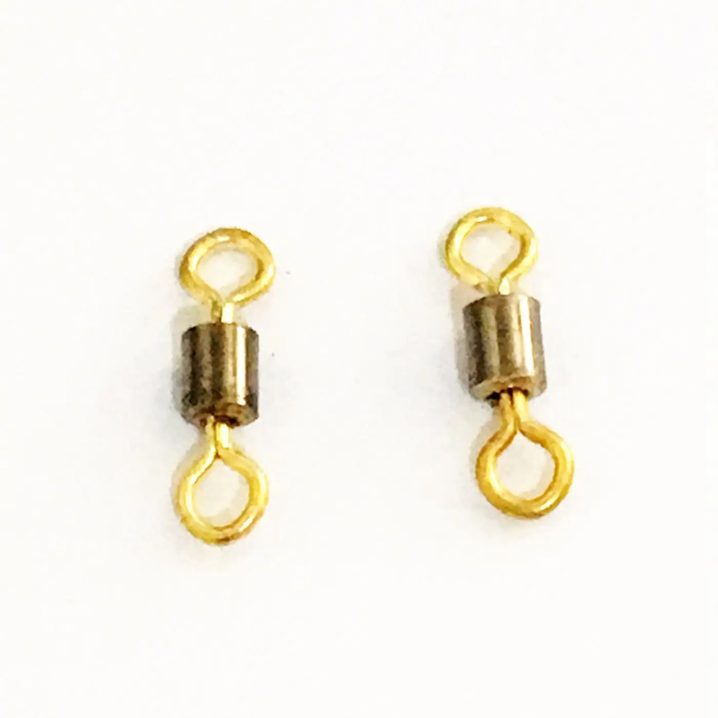 100 шт./лот оплетка без узлов соединители рыболовная леска Вертлюг Рыболовная