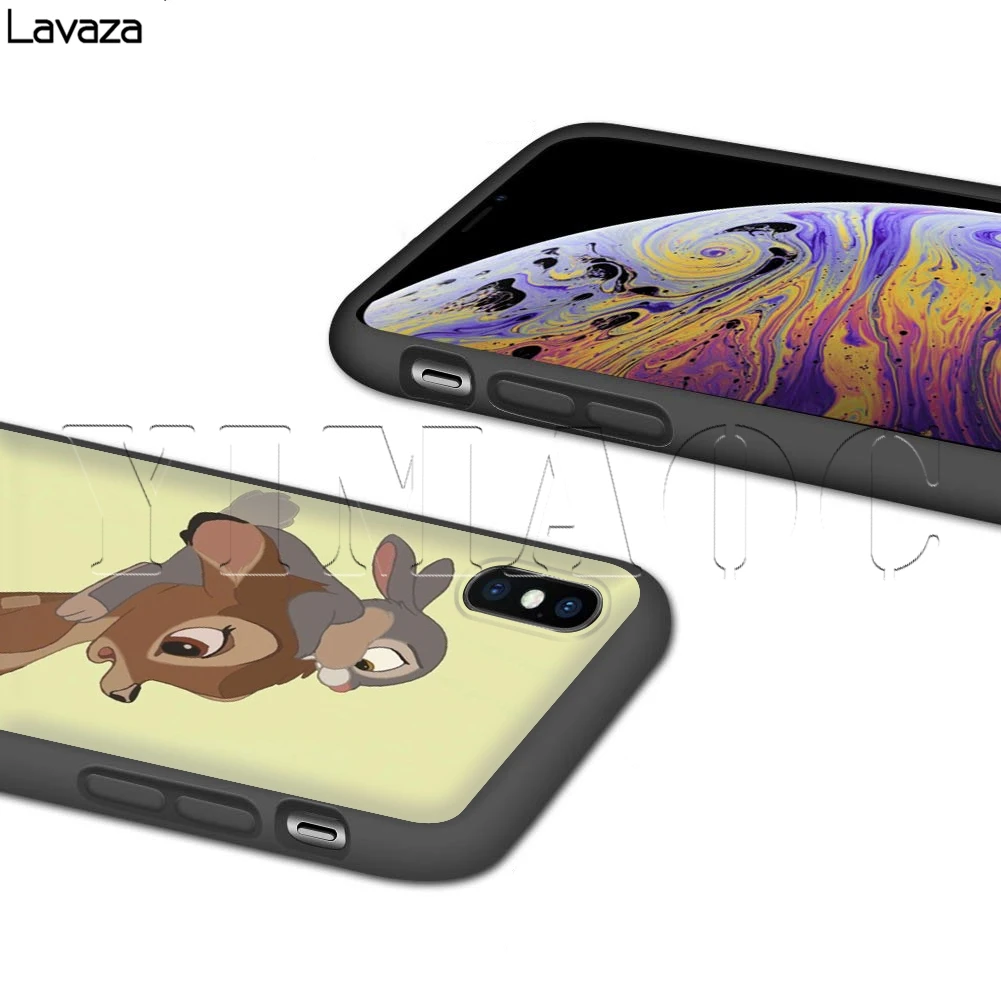 Lavaza Bambi и Thumper чехол для iPhone 11 Pro XS Max XR X 8 7 6 6S Plus 5 5s se |