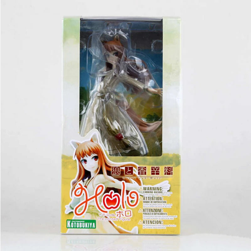 Аниме Kotobukiya Spice and Wolf Holo Renewal 1/8 масштаб в штучной упаковке ПВХ фигурка Коллекция Модель игрушки " 20 см Y6290