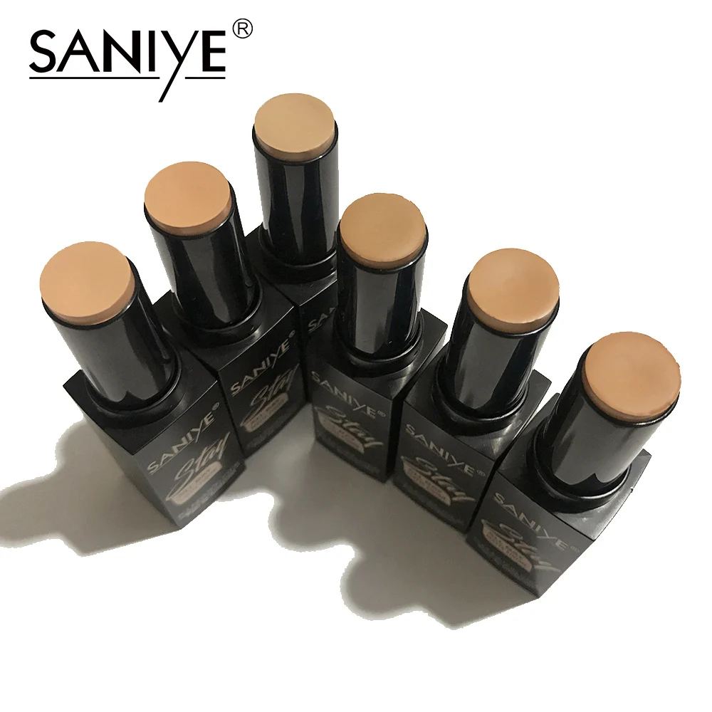 SANIYE, 1 шт., основа для макияжа, полное покрытие, контур, консилер для лица, основа, Праймер, увлажняющий крем, маскирующий порошок, бронзатор, консилер, Стик, R85