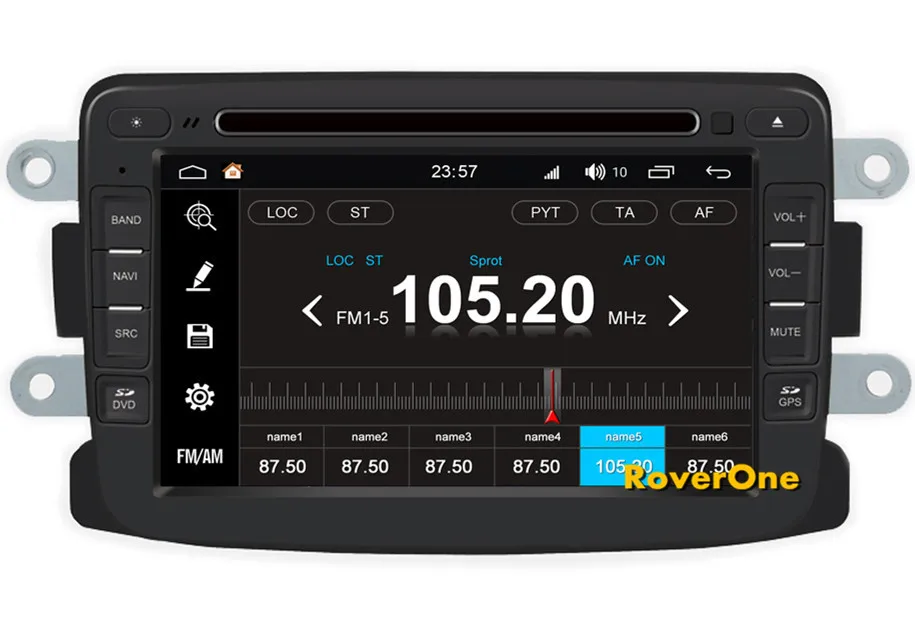 Для Renault Lodgy Symbol II Thalia Tondar Android 8,0 Авторадио gps навигация Nav Bluetooth Автомобильный медиаплеер Радио Стерео DVD