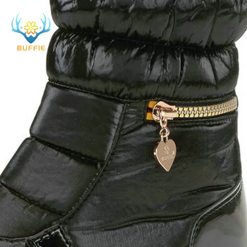 Женские ботинки на молнии короткие зимние с нескользящей подошвой 2019|boots ladies|boots