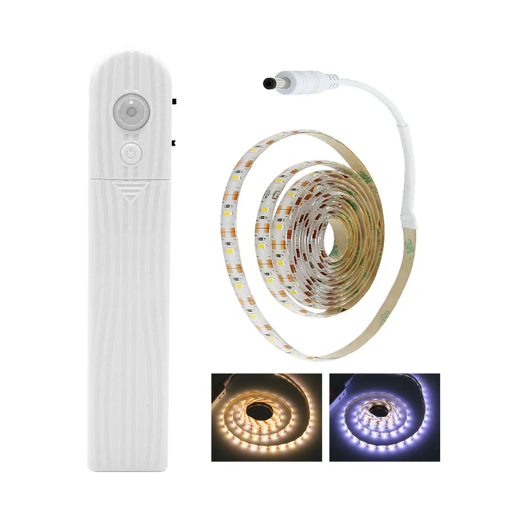 Беспроводная Светодиодная лента с датчиком движения 1 м 2 3 USB ТВ задний светильник