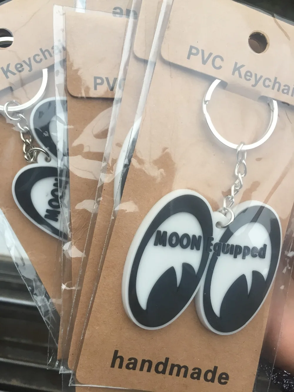 Mooneyes eyes ручной работы Луна оборудованные ПВХ пластиковые брелоки брелок для ключей подарки для мужчин брелок для сумок для мальчиков
