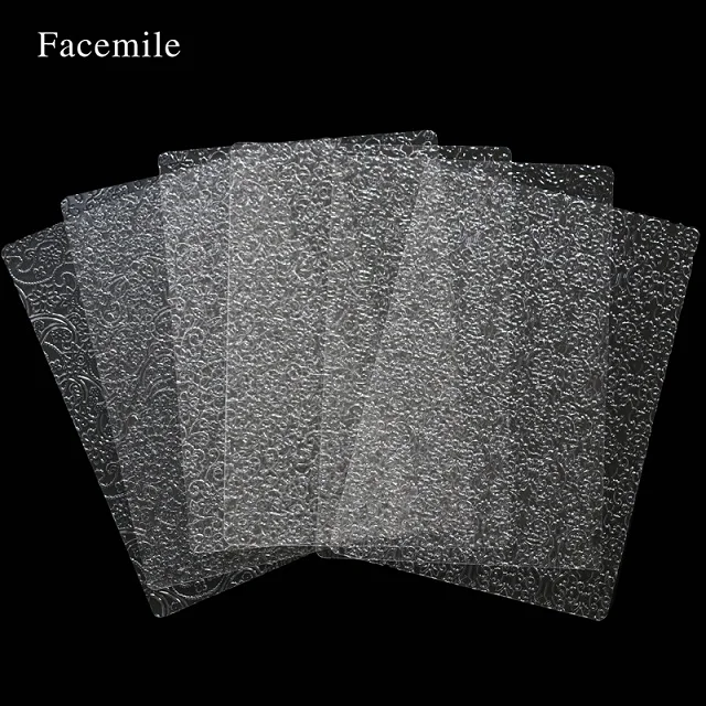 Facemile 6 шт./компл. 4 вида стилей текстурная Пластиковая форма коврик для выпечки