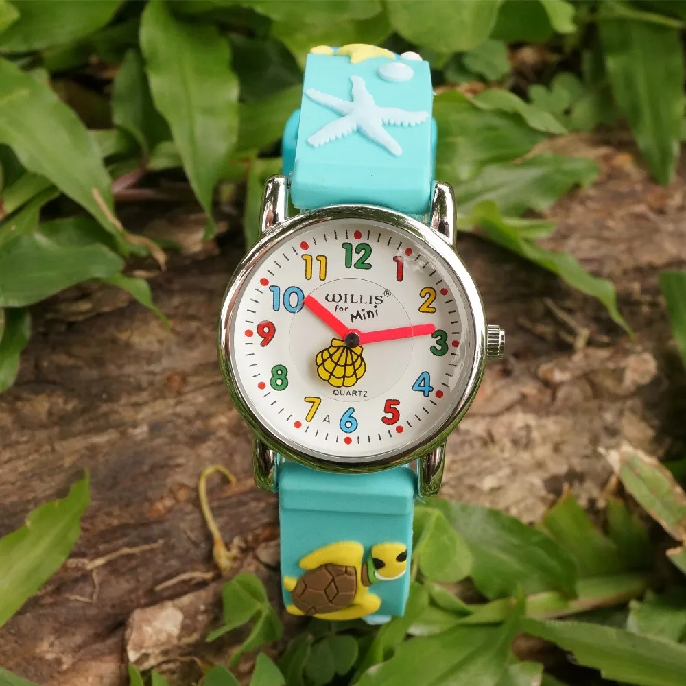 Бренд WILLIS модные детские часы для школьников маленьких мальчиков возраст от 5 до