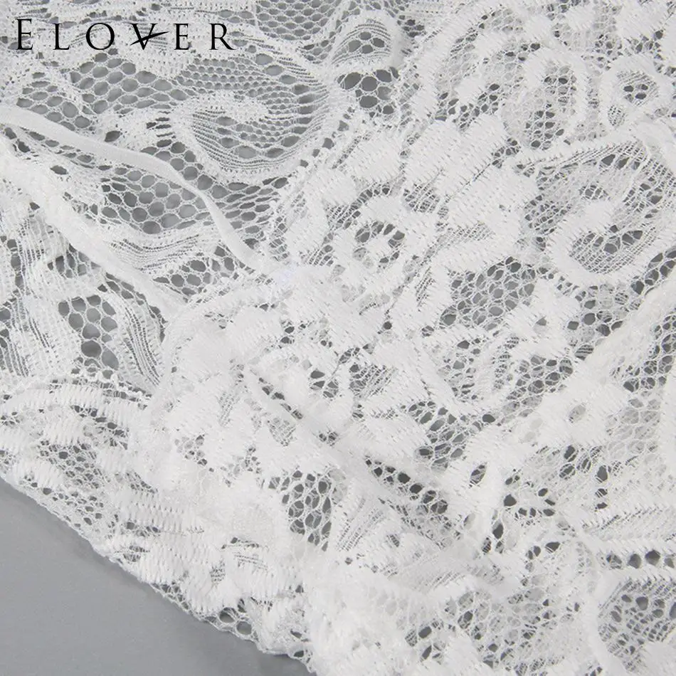 Женское Эротическое белье Elover кружевное нижнее с цветочным рисунком сексуальное