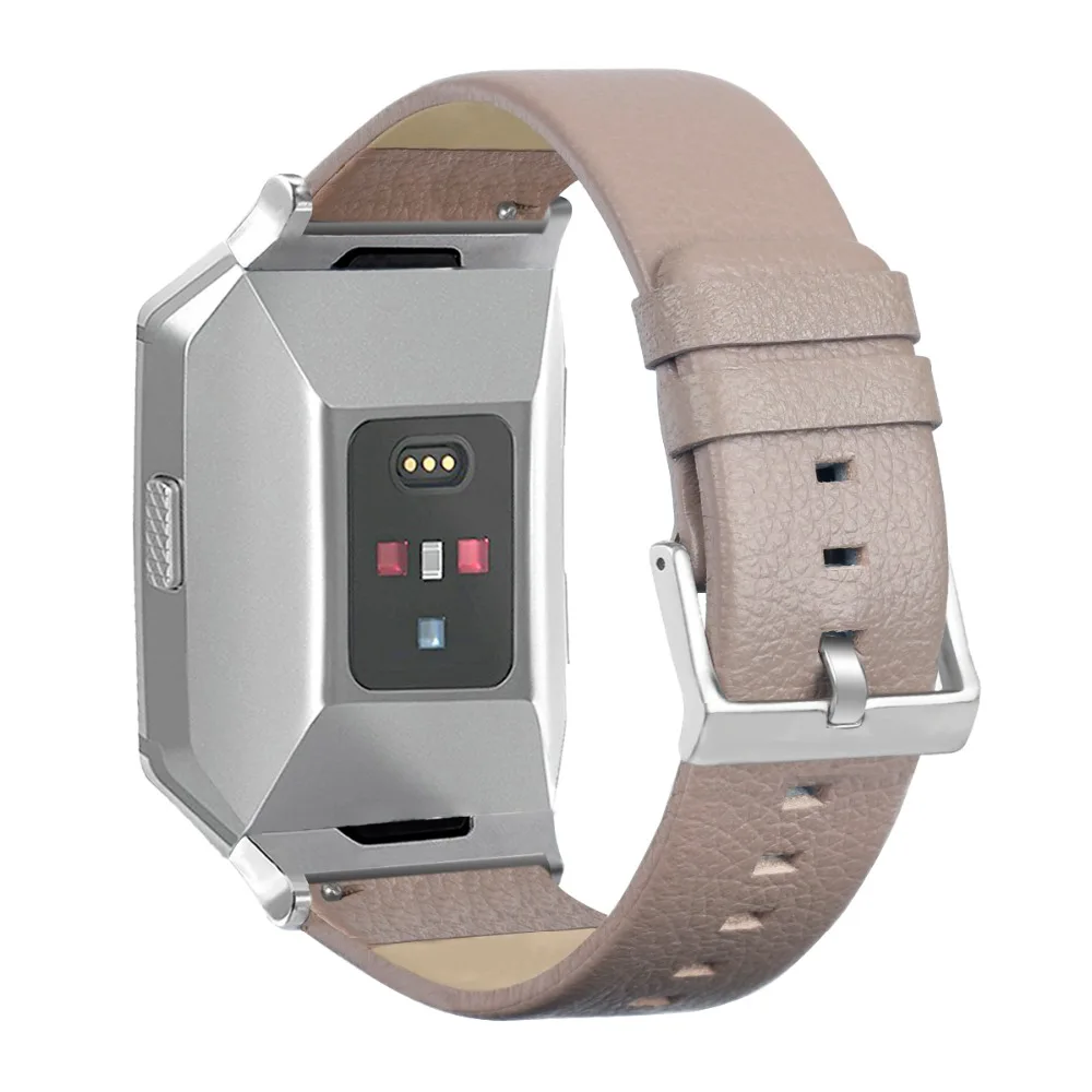 COMLYO кожаный ремешок для часов для Fitbit Ionic наручные умные часы Браслет замена Браслет для Fitbit Ionic ремешок Ремешки для наручных часов