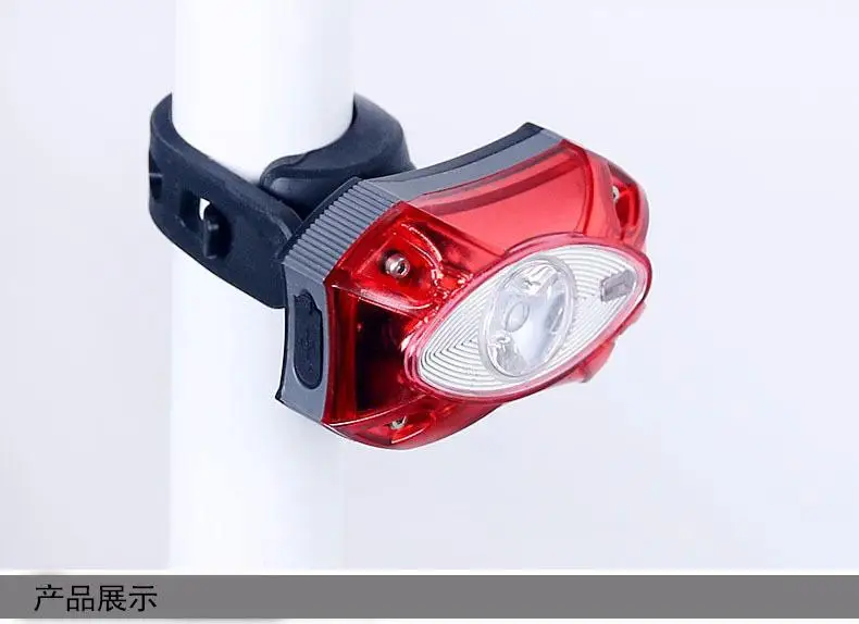 Bicycle Light Set Taillight USB Rechargeable LED Bike Lamp FlashLight On For Mountain Road Night Waterproof Warning Torch | Спорт и