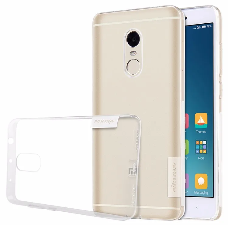 Nillkin TPU 0,6 мм ультра тонкий чехол для телефона s Capa для Xiaomi Redmi Note 4 силиконовый чехол с розничной посылка