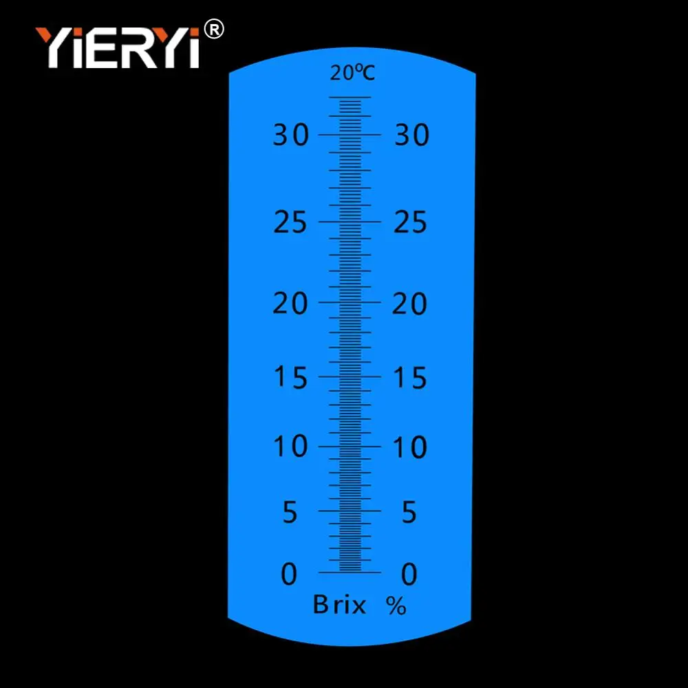 Yieryi Brix 0 32 рефрактометр Ror сахар пиво 32% Ручной ATC оптический измерительный прибор