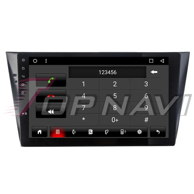 Автомобильная головка для VW Bora 2016 10 1 ''Android 8 Topnavi авто без DVD плеера