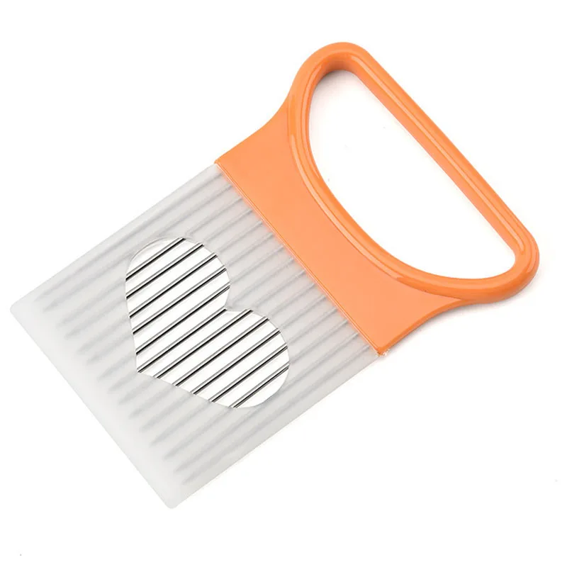 Onion Tomato Pepper Vegetables Slicer Cutting Aid Holder Slicing Cutter Guide Safe Fork | Дом и сад