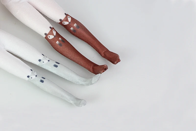 1 шт. новые колготки с изображением лисы 2 цвета для кукол blyth azone ob24 1/6 аксессуары