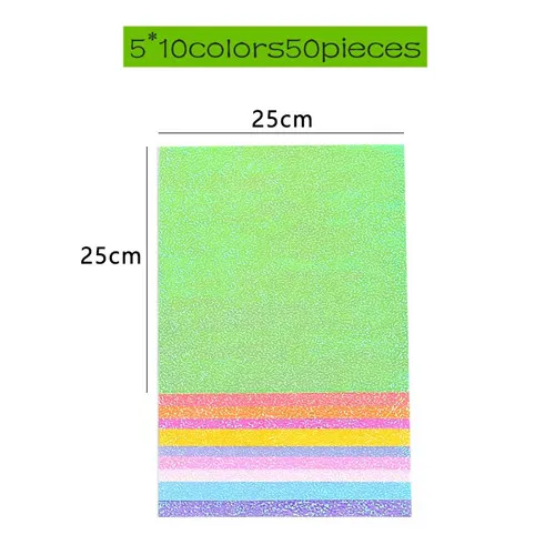 25x25 cm 50 шт./пакет Перламутровые и рисунком в виде птичек-оригами "сделай сам" оригами для ручной работы Детский сад настенный Декор Украшение светильник Бумага творческих тысяч Бумага краны и рисунком в виде птичек-оригами - Цвет: 25x25 cm