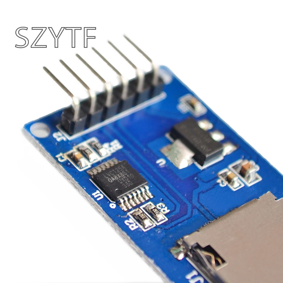 Micro SD карта и SDHC (высокоскоростная карта) Мини TF кард ридер модуль адаптер SPI