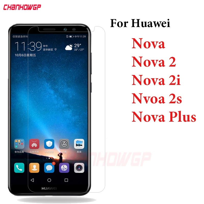 Закаленное стекло для Huawei Nova 2 2i 2S Plus CAN L01 L11 L02 L12 L03 L13 HWI AL10 TL00 Защитное