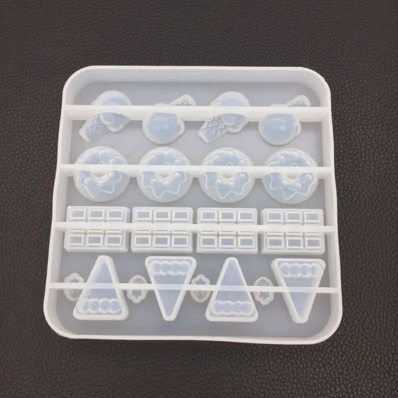 

Simulated Food Doughnut Mold Resin Casting Pendant Earrings DIY Jewelry Tools