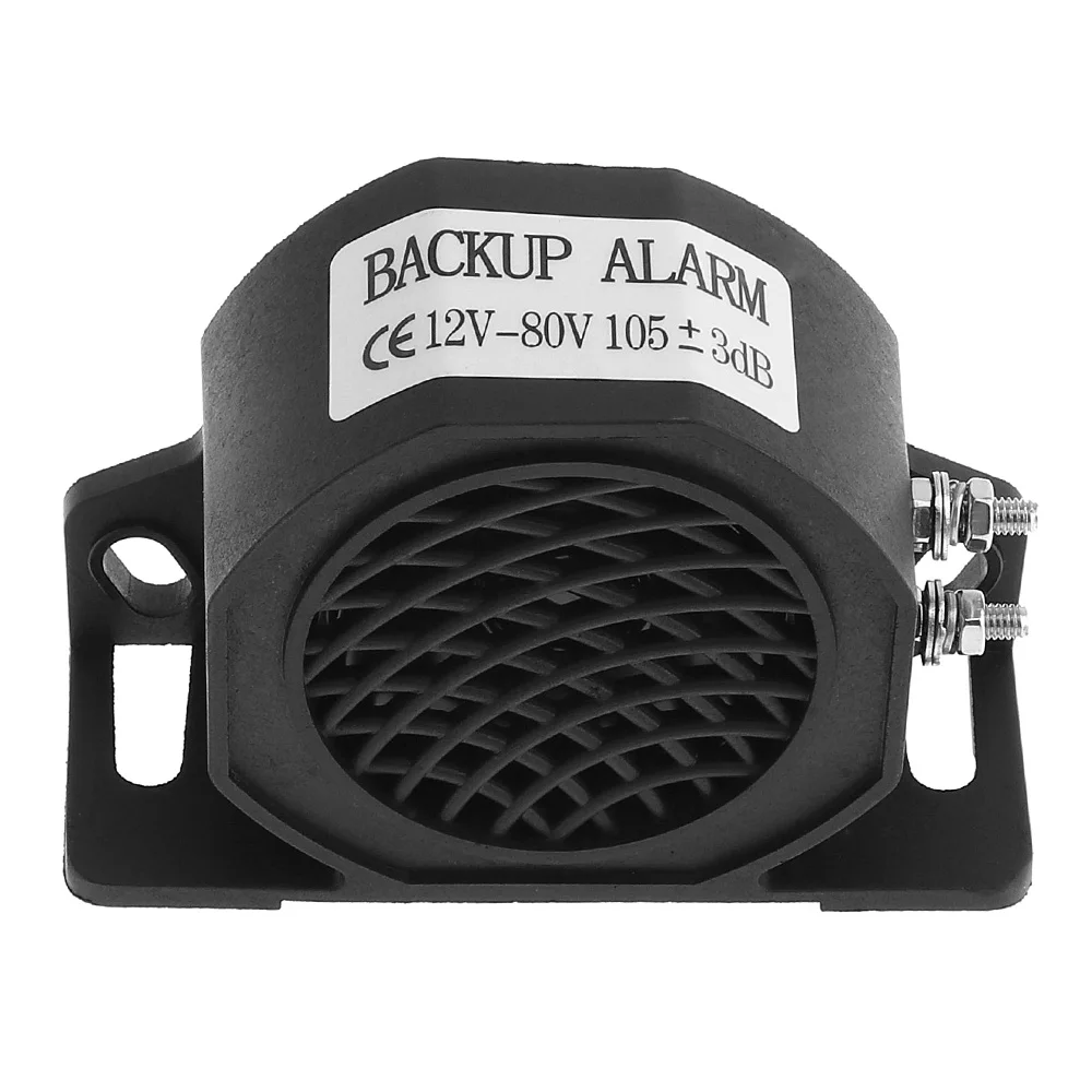 Car-Styling 12-80V 105DB Universal Car Truck Backup Beeper Warning Alarm Horn Heavy Equipment for Motorcycle Vehicle | Автомобили и