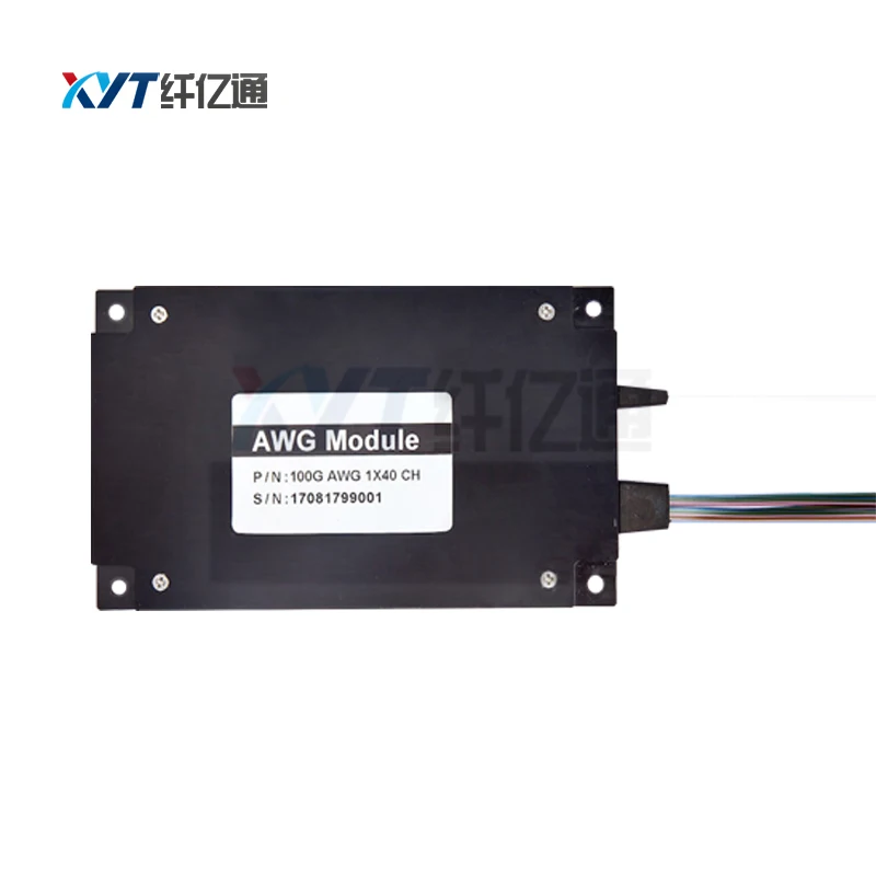 

40CH DWDM AWG MUX/DEMUX rack mount 40 channel DWDM Module Single fiber(1 input 40 output) LC Adapter
